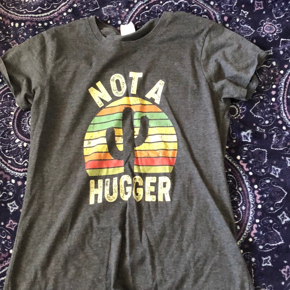 Port and Company Grey  graphic tee